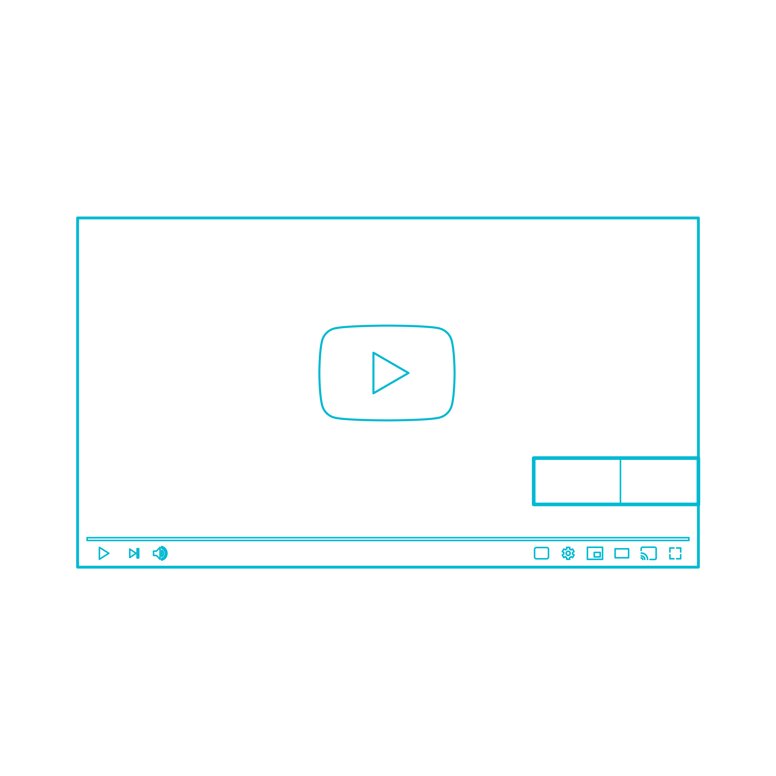 Digital Youtube Ads Non Skippable Video Ads Technical Drawing Svg Vector Free Vectors